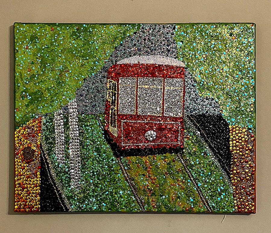 Streetcar with the Desire to Sparkle - Original Artwork product image (2)