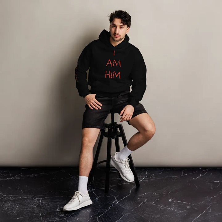 Bold Statement Hoodie - 'I AM HIM' product image (2)