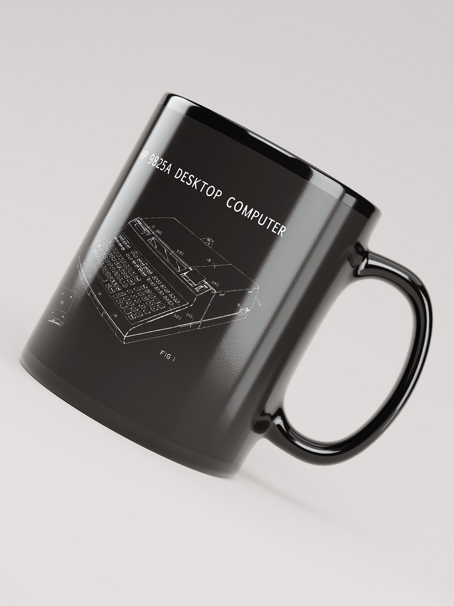 HP 9825 Computer Mug (Black) product image (4)