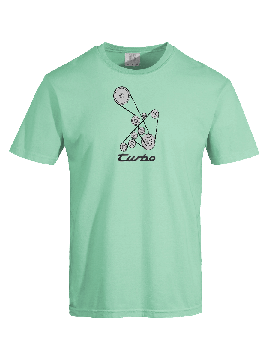 944 Turbo Timing Belt - Premium Tee Shirt product image (1)