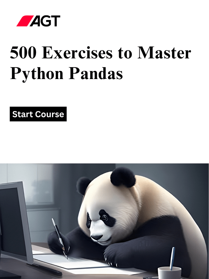 500 Exercises to Master Python Pandas product image (1)