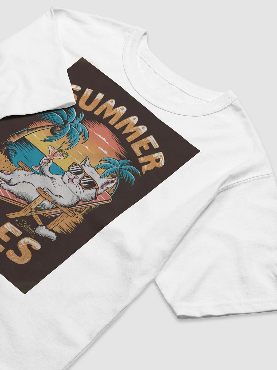 Chill Cat Summer Vibes T-Shirt product image (4)