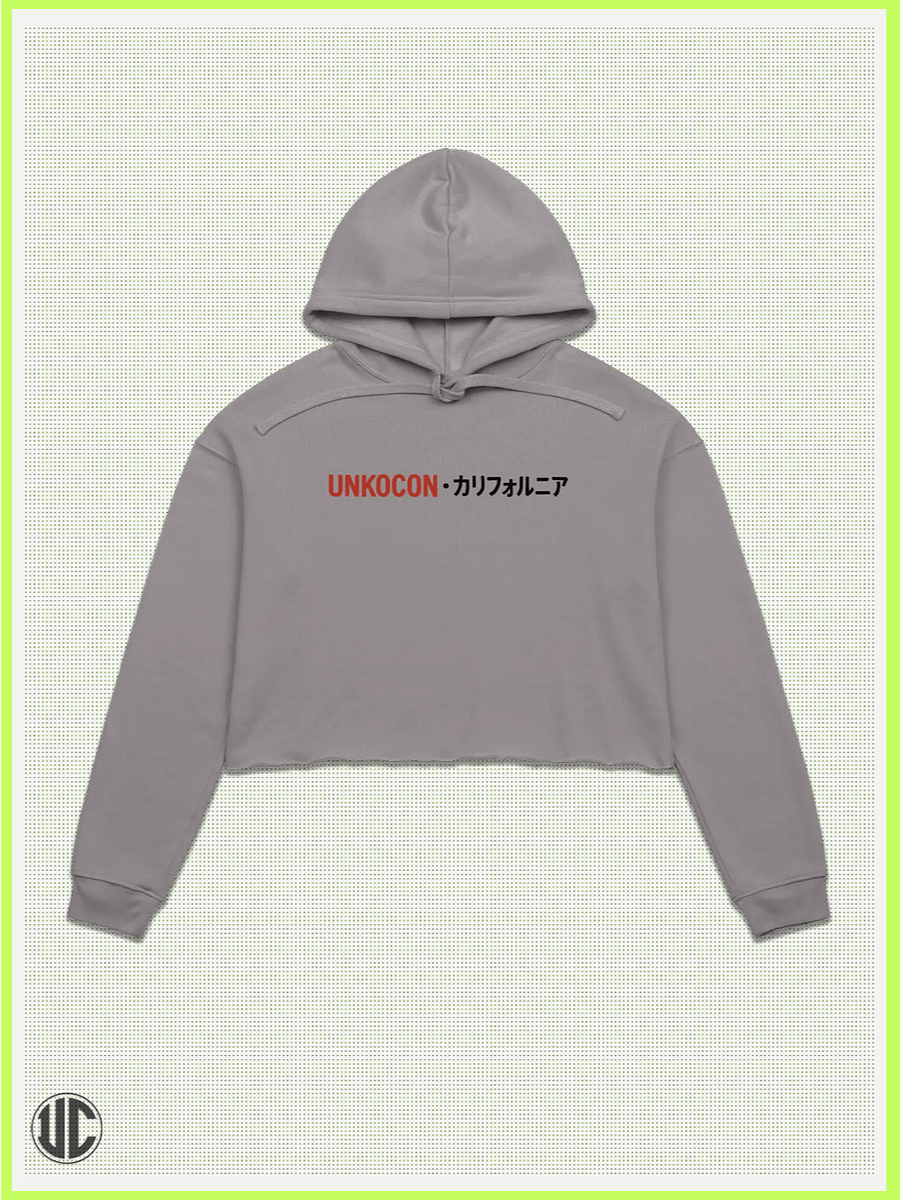 UnkoCon – Ventura CA Skater Crop Hoodie product image (1)