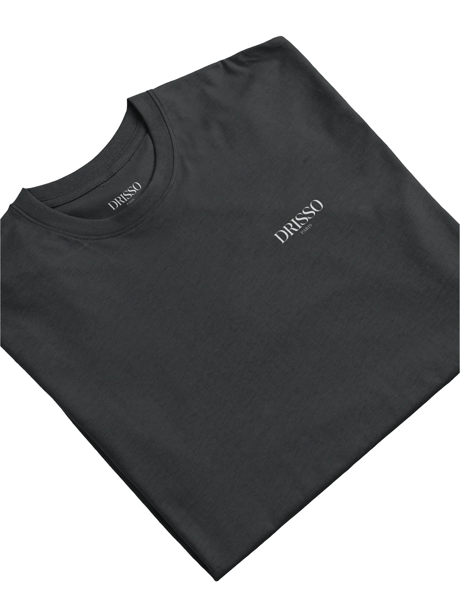 Drisso Paris™ Black Cotton Heritage Men’s Premium Heavyweight Tee product image (11)