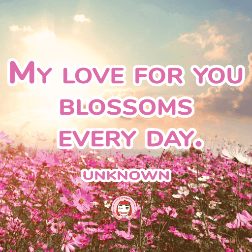 031-001 PSD 4000px 300dpi CMYK | My love for you blossoms ever product image (1)