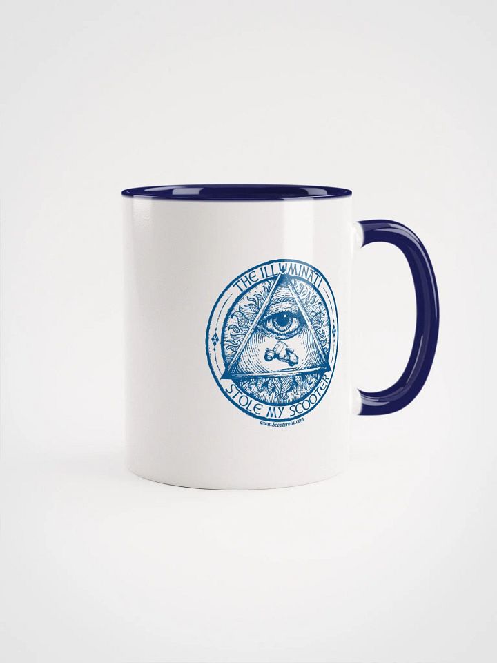 The Illuminati Stole My Scooter Mug product image (1)