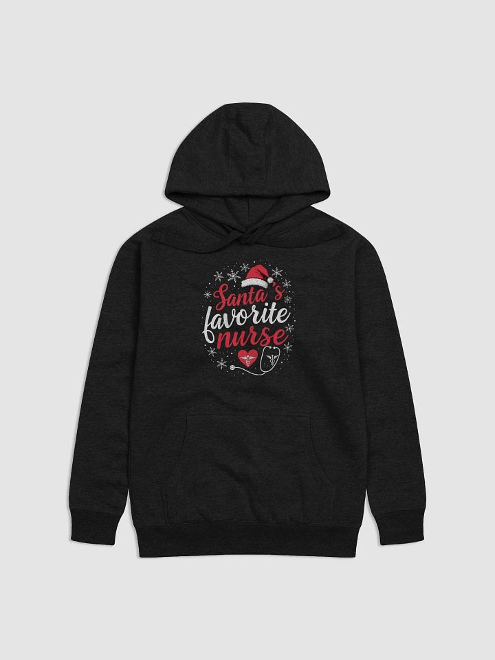 Santa's Favorite Nurse Premium Hoodie product image (11)