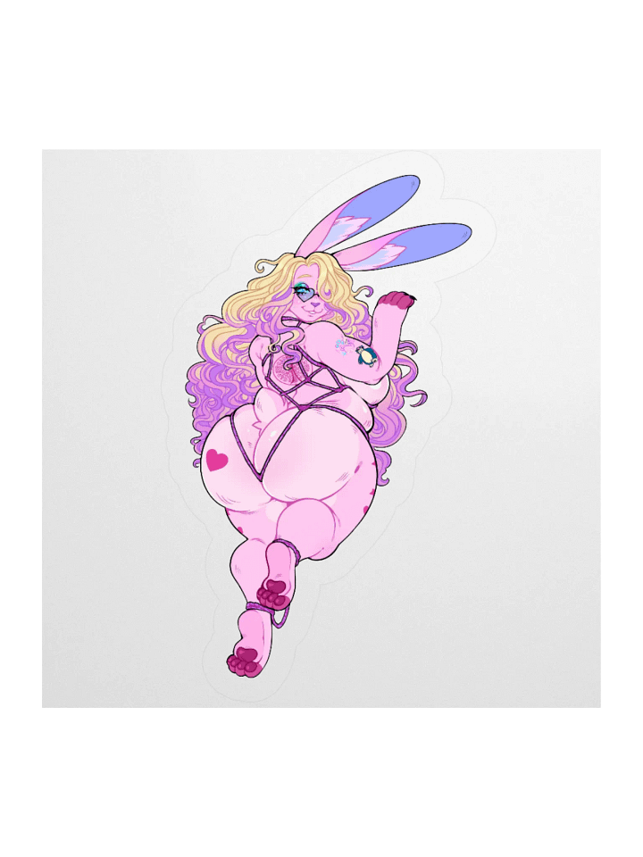 Bun Shibari Sticker (Back) product image (3)