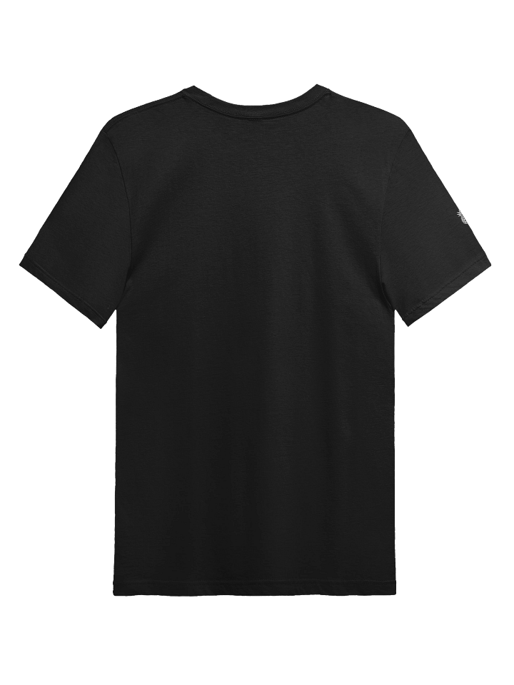 Slim Fit Lightweight Lucky Pineapple® Minimalist Sleeve Solid Color Unisex T-Shirt (Black & Dark Colors) product image (2)