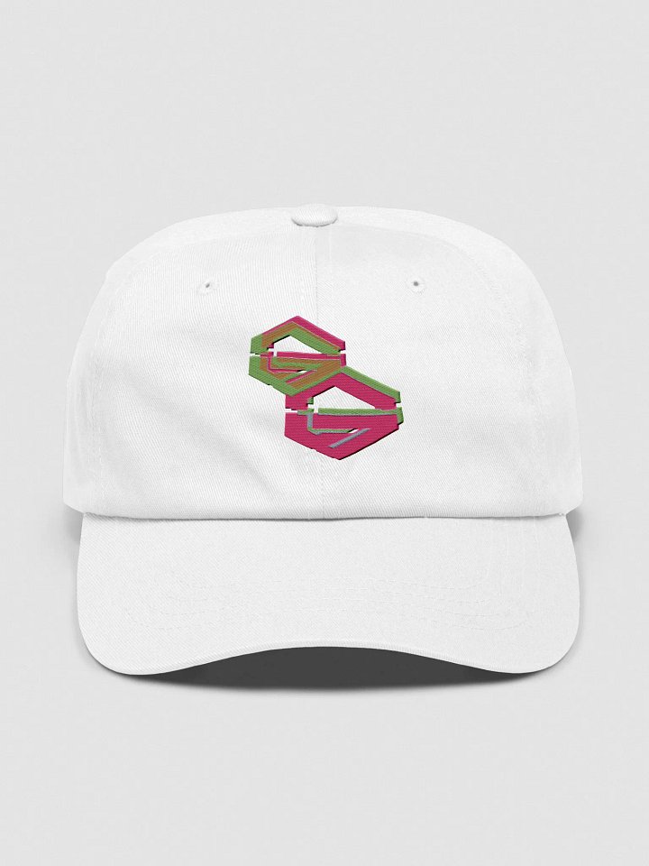 Yupoong Classic ball cap - White with GG Logo product image (1)