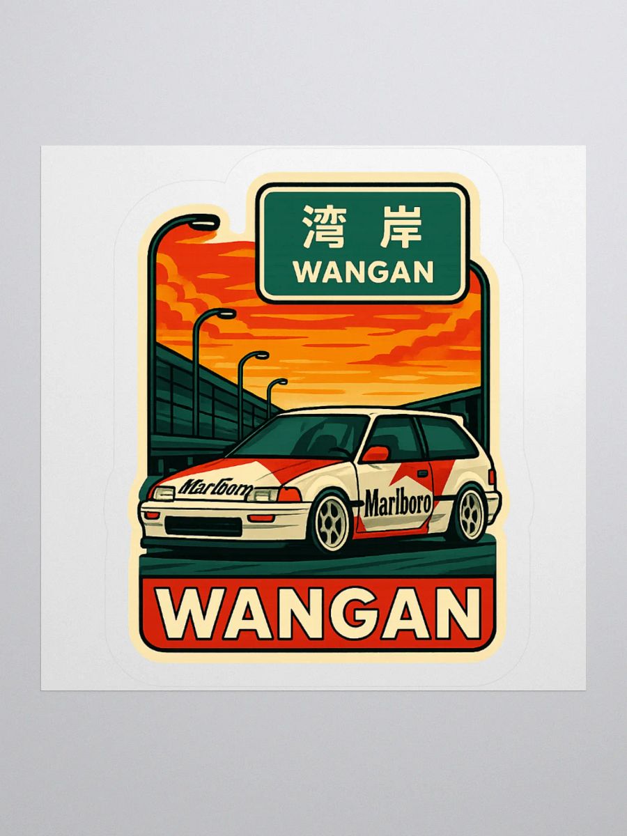 Wangan Race Sticker product image (1)