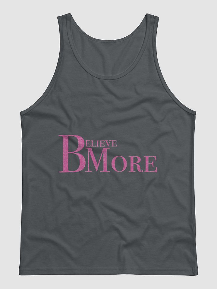 Believe Bmore Unisex Tank Top product image (1)