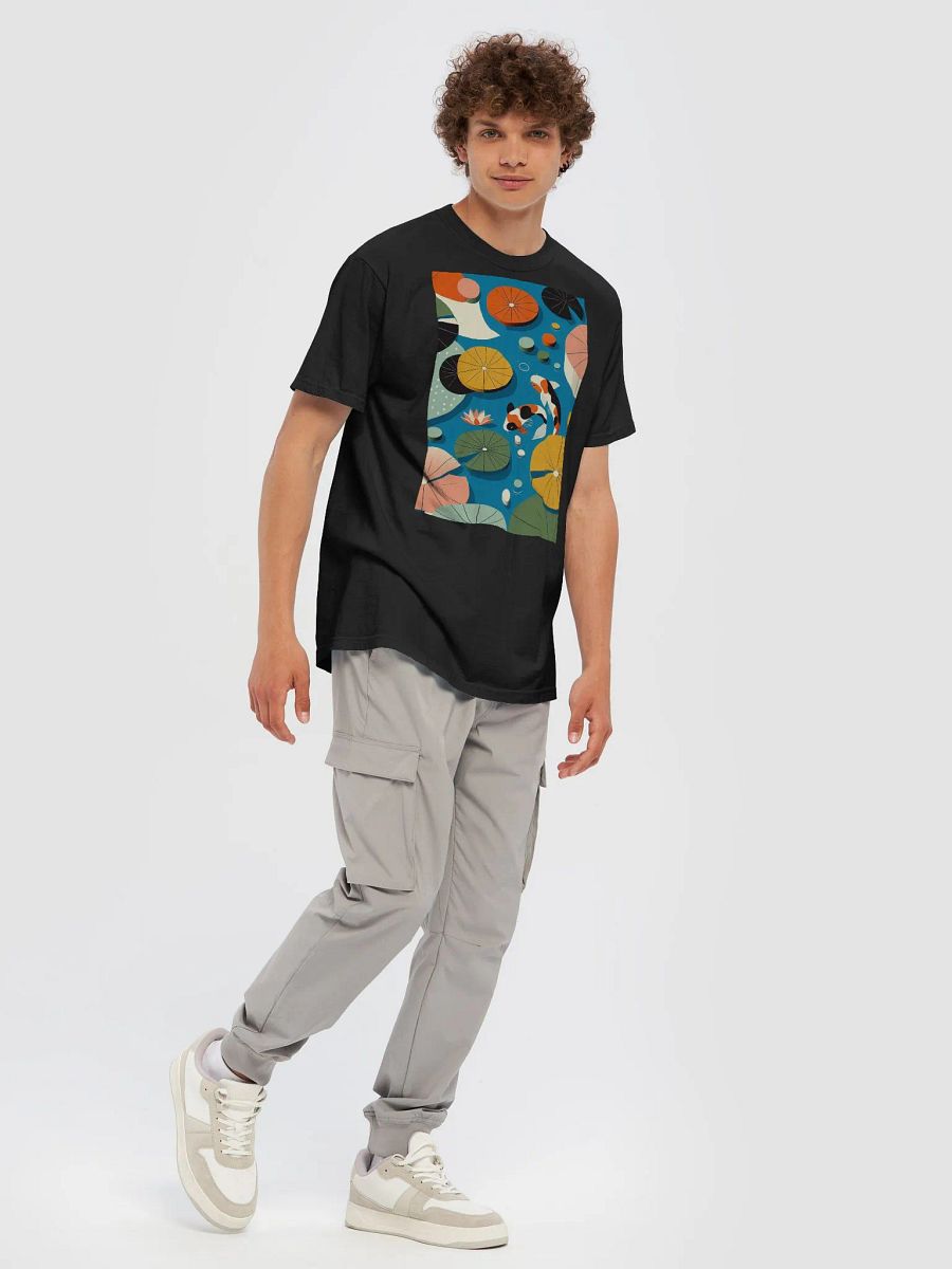 Culture Haus Graphic T-Shirt - Pop Art Koi Fish product image (6)
