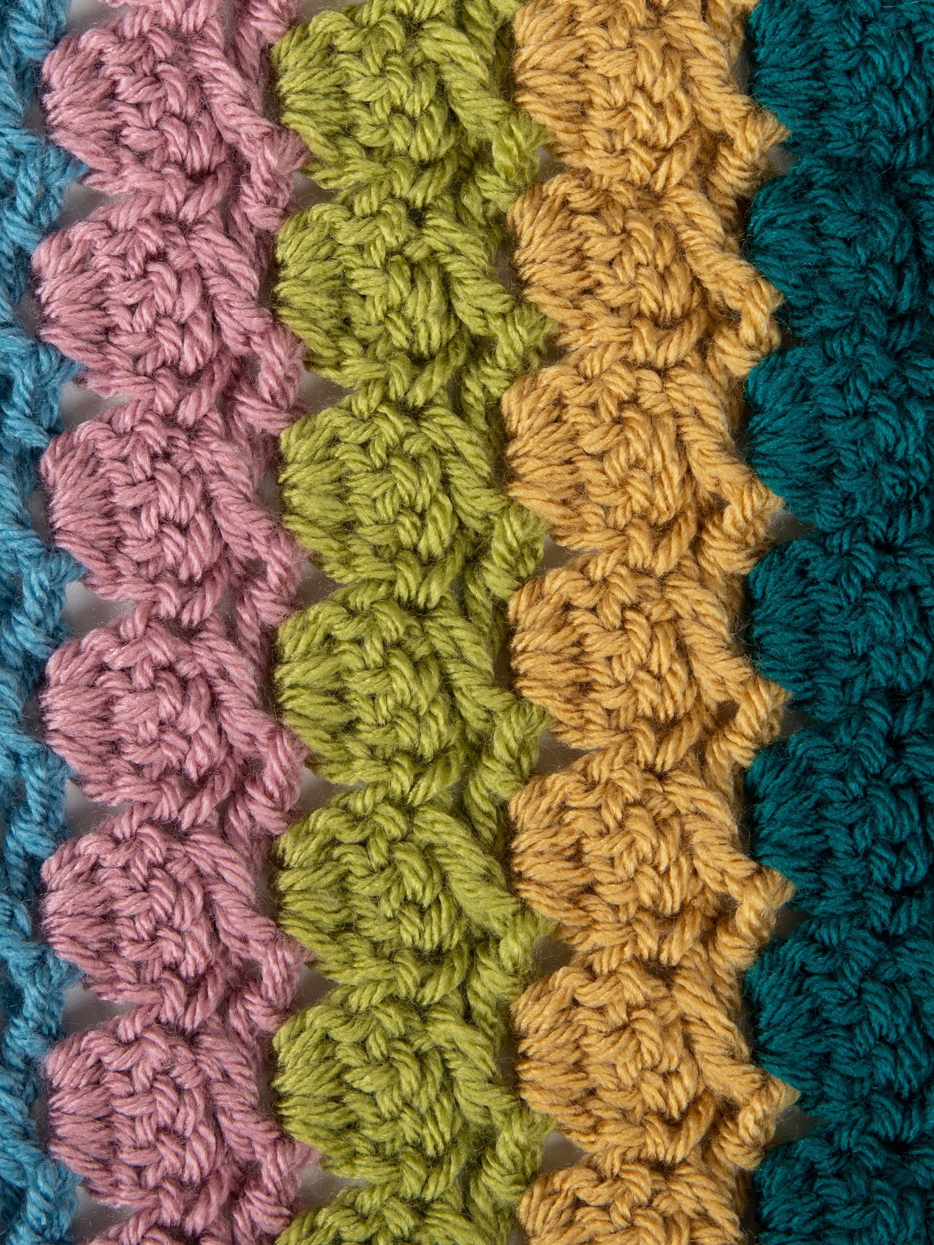 CROCHET PATTERN + VIDEO - Beginner Crochet Blanket Pattern | Easy Cabbage Patch Stitch Throw with 15 Sizes product image (9)