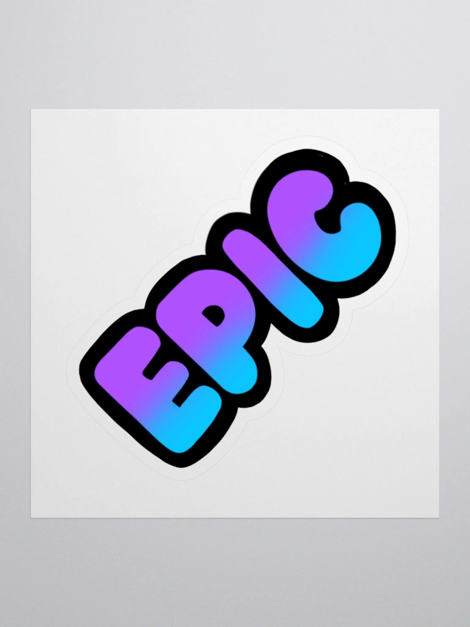 Epic Sticker product image (1)