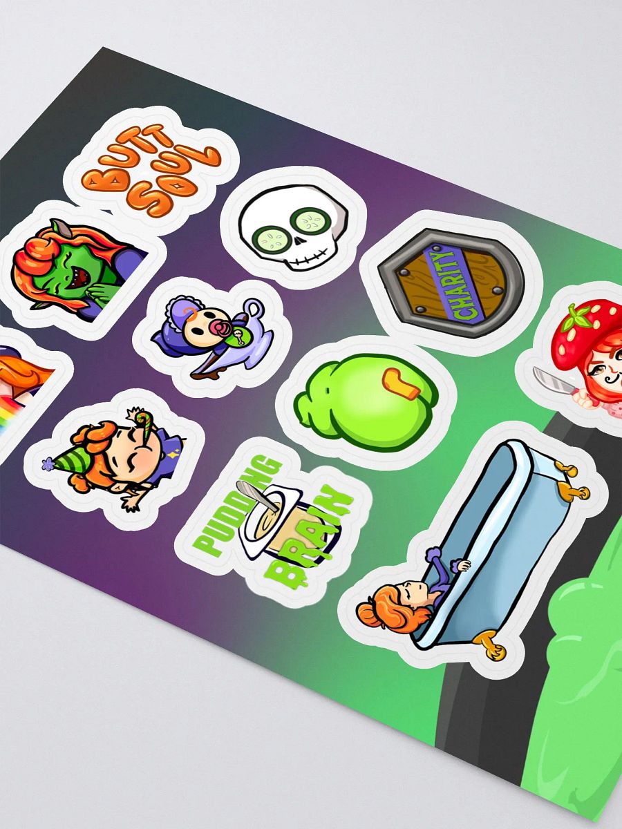 Classic Sticker Sheet product image (2)