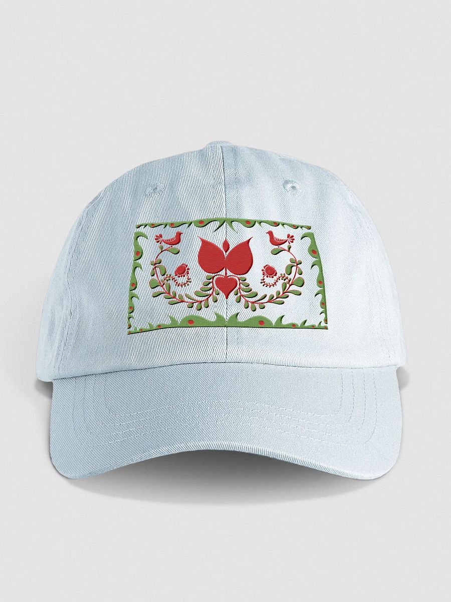 Hungarian Folk Art Floral Dad Hat product image (1)