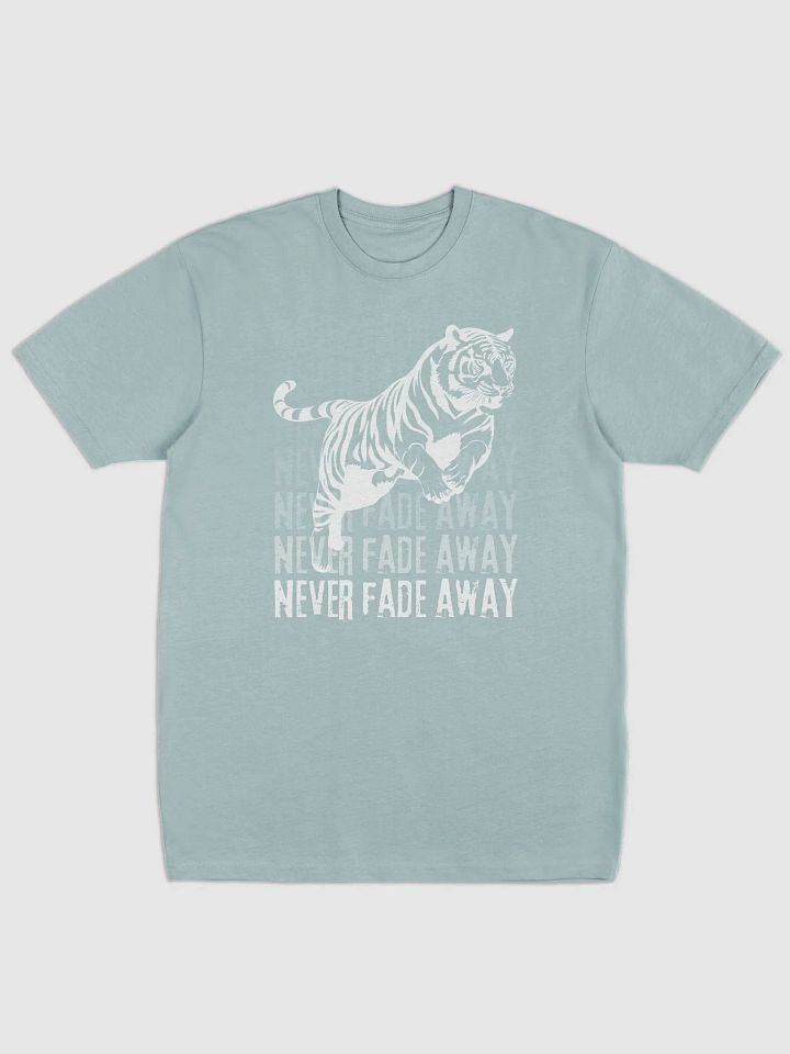 Never Fade Away Leaping Tiger Motivational T-shirt product image (5)