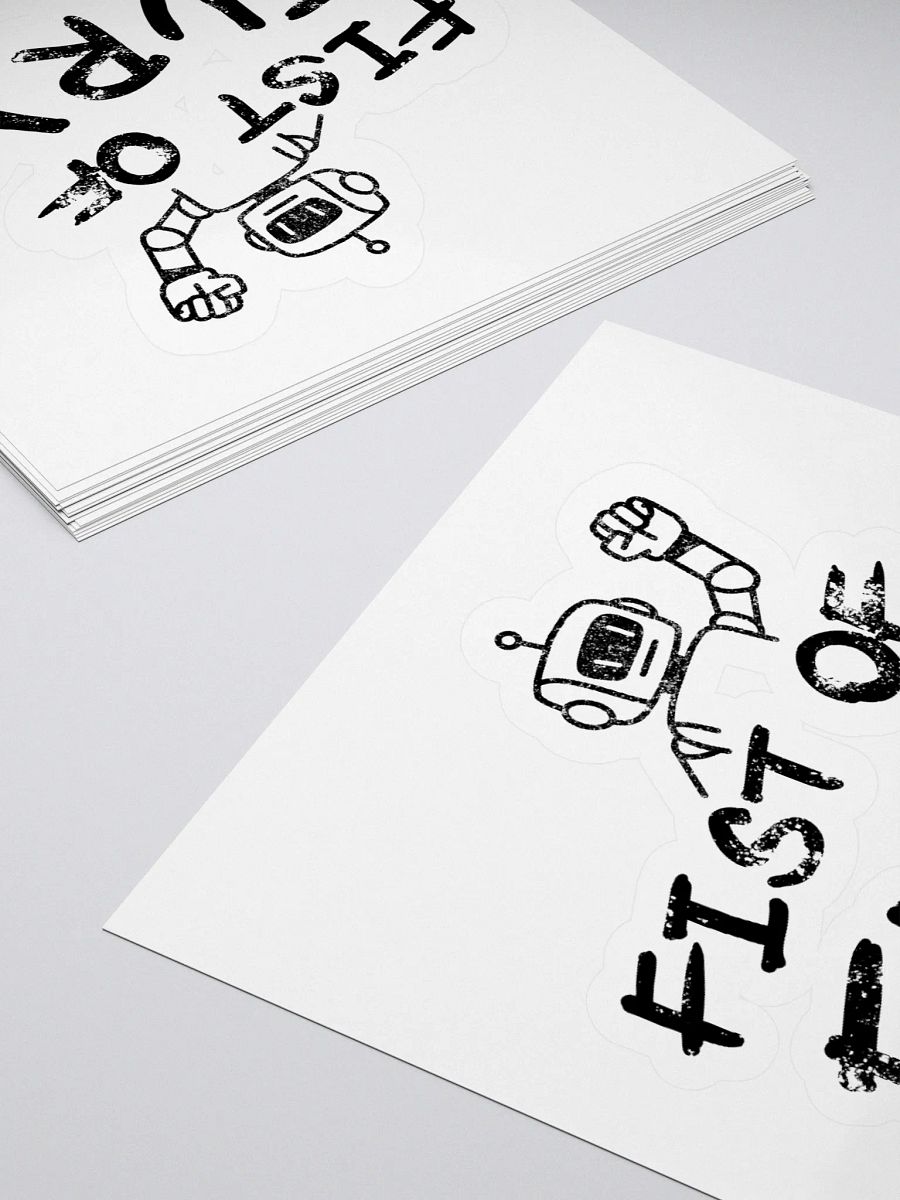 Fist Of Fury Customizable Kiss Cut Stickers product image (12)