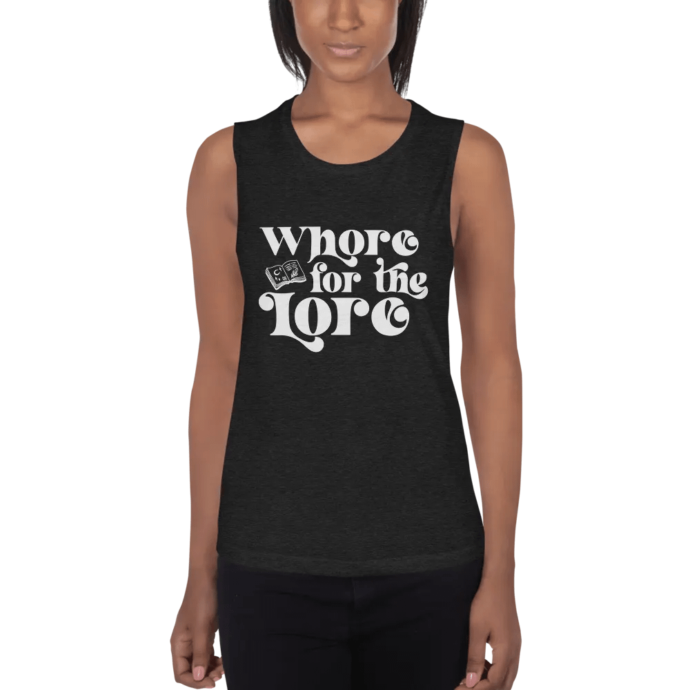 Whore for the Lore Flowy Muscle Tank product image (1)