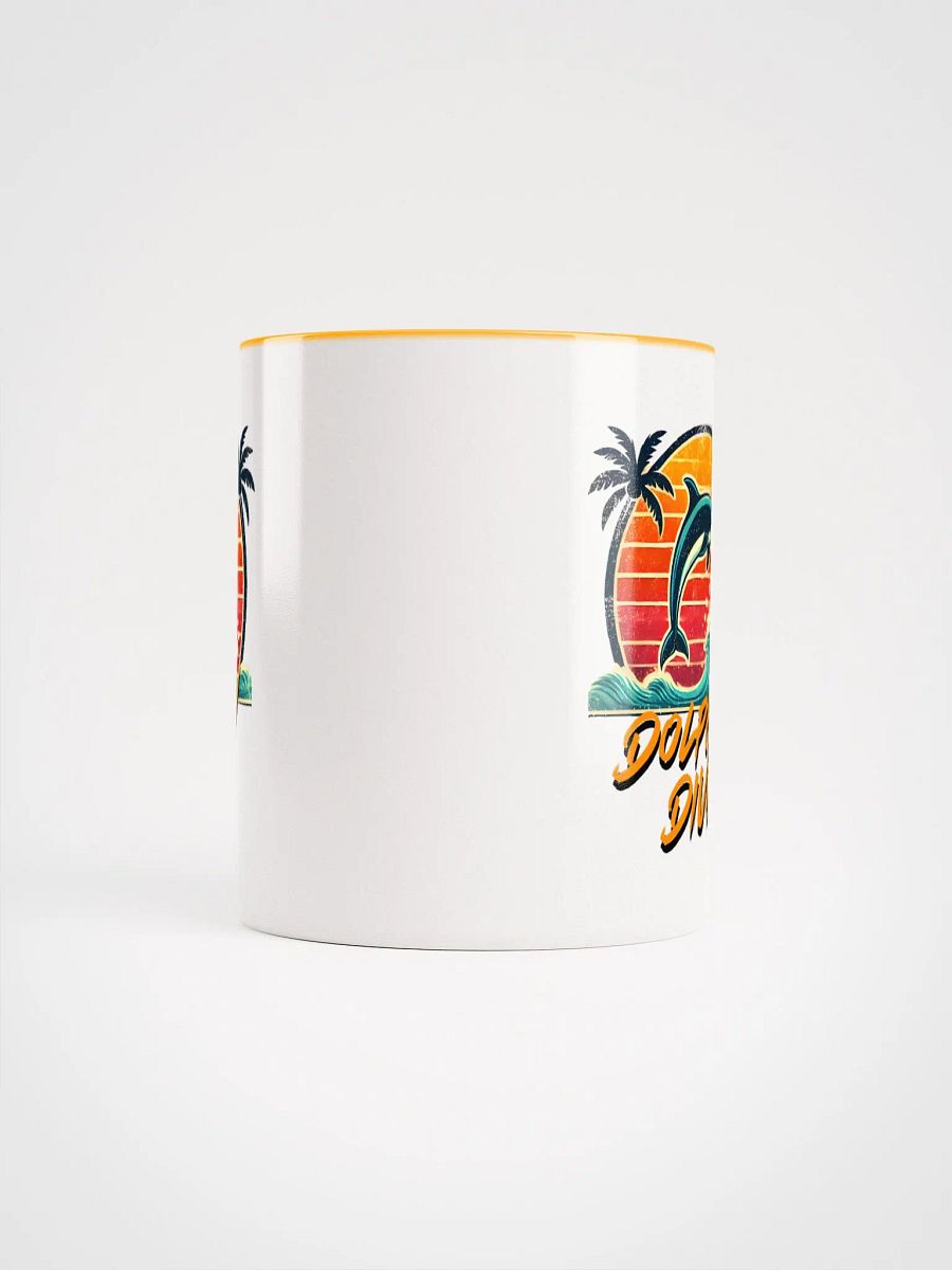 Sunset Dolphin Dive Ceramic Mug product image (64)