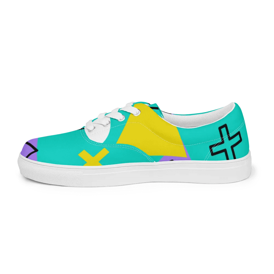 Geo Blast Lace-Up Shoes product image (8)