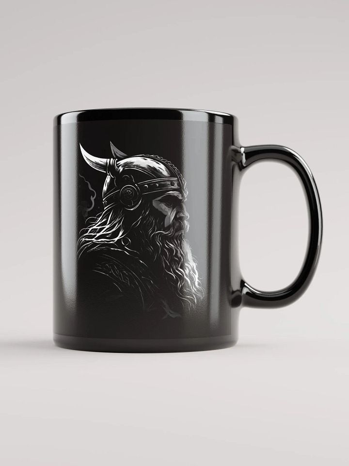 Black Glossy Mug - Viking product image (2)