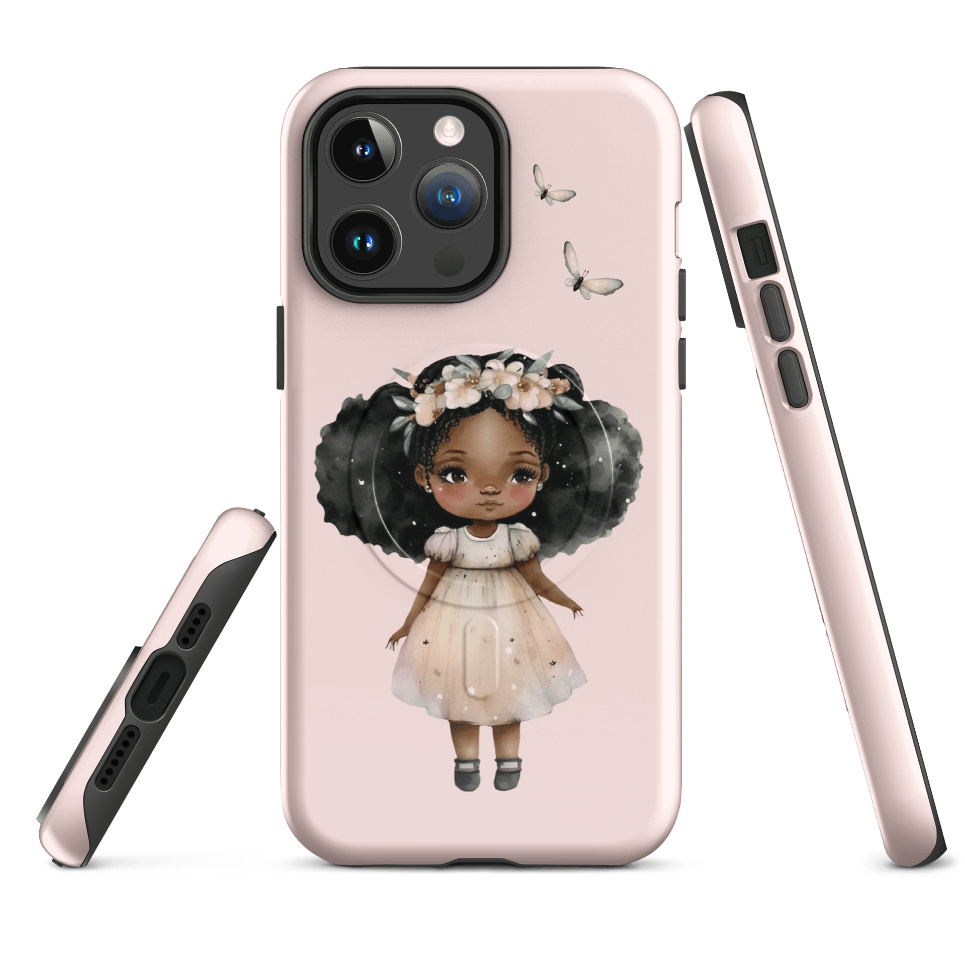 Pretty Black Child MagSafe® Tough Case for iPhone® product image (1)