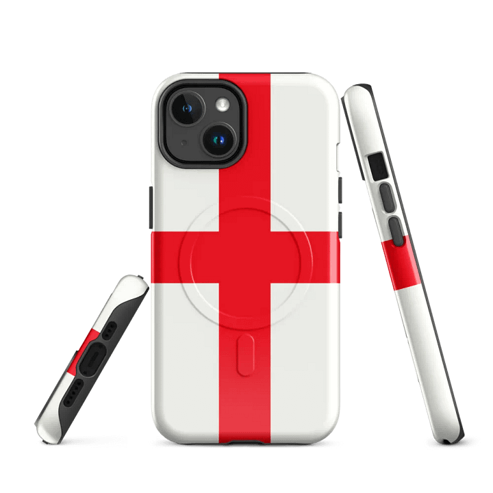 England Flag MagSafe® iPhone® Tough Case product image (2)