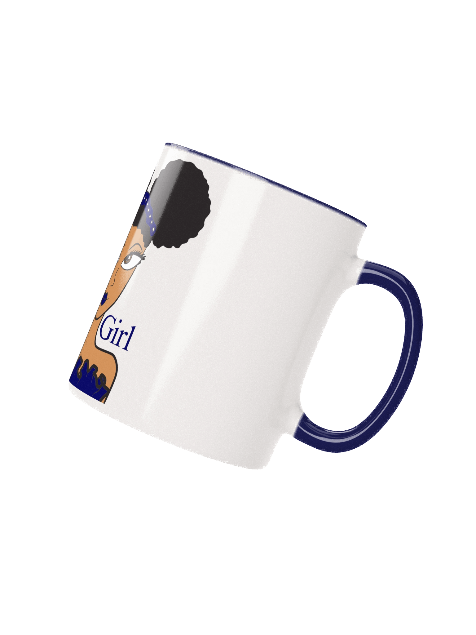 Caramel Beautiful Brown Girl Mug product image (3)