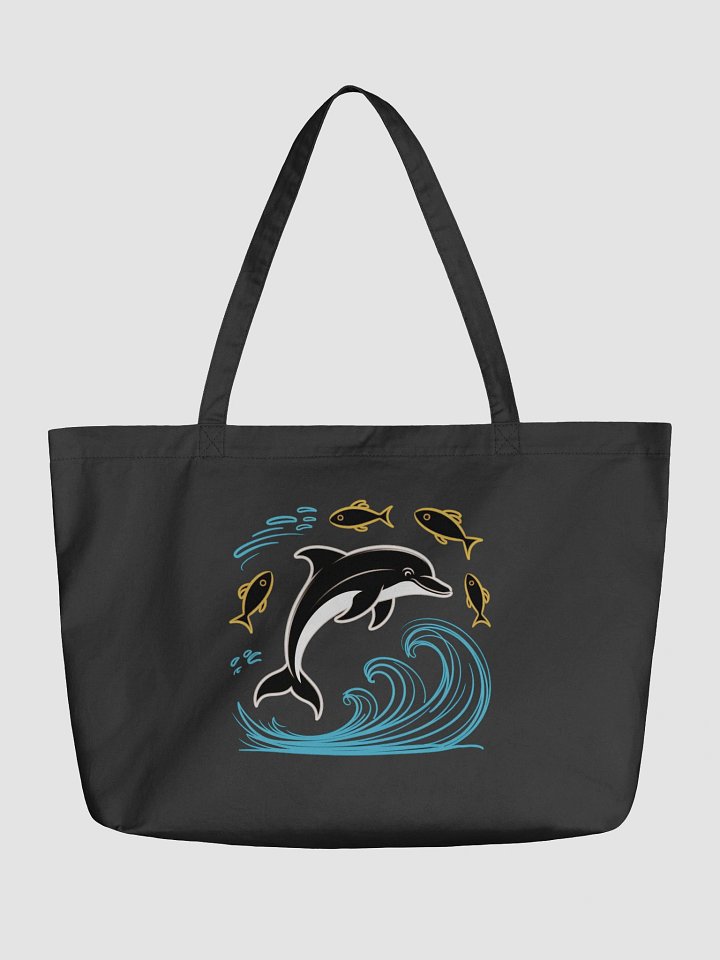 Dolphin Dreams Organic Tote Bag product image (1)