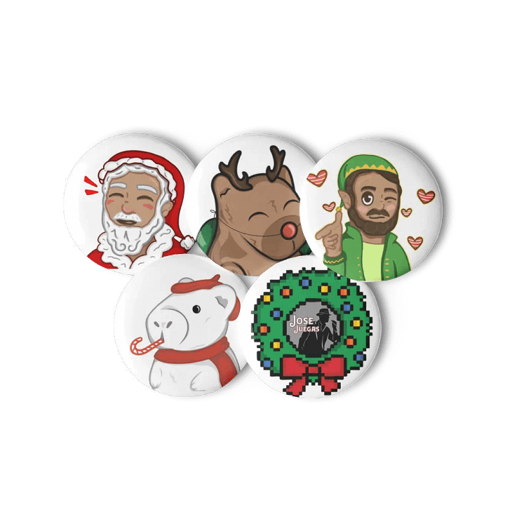 Followmas 2024 Pin Buttons product image (1)