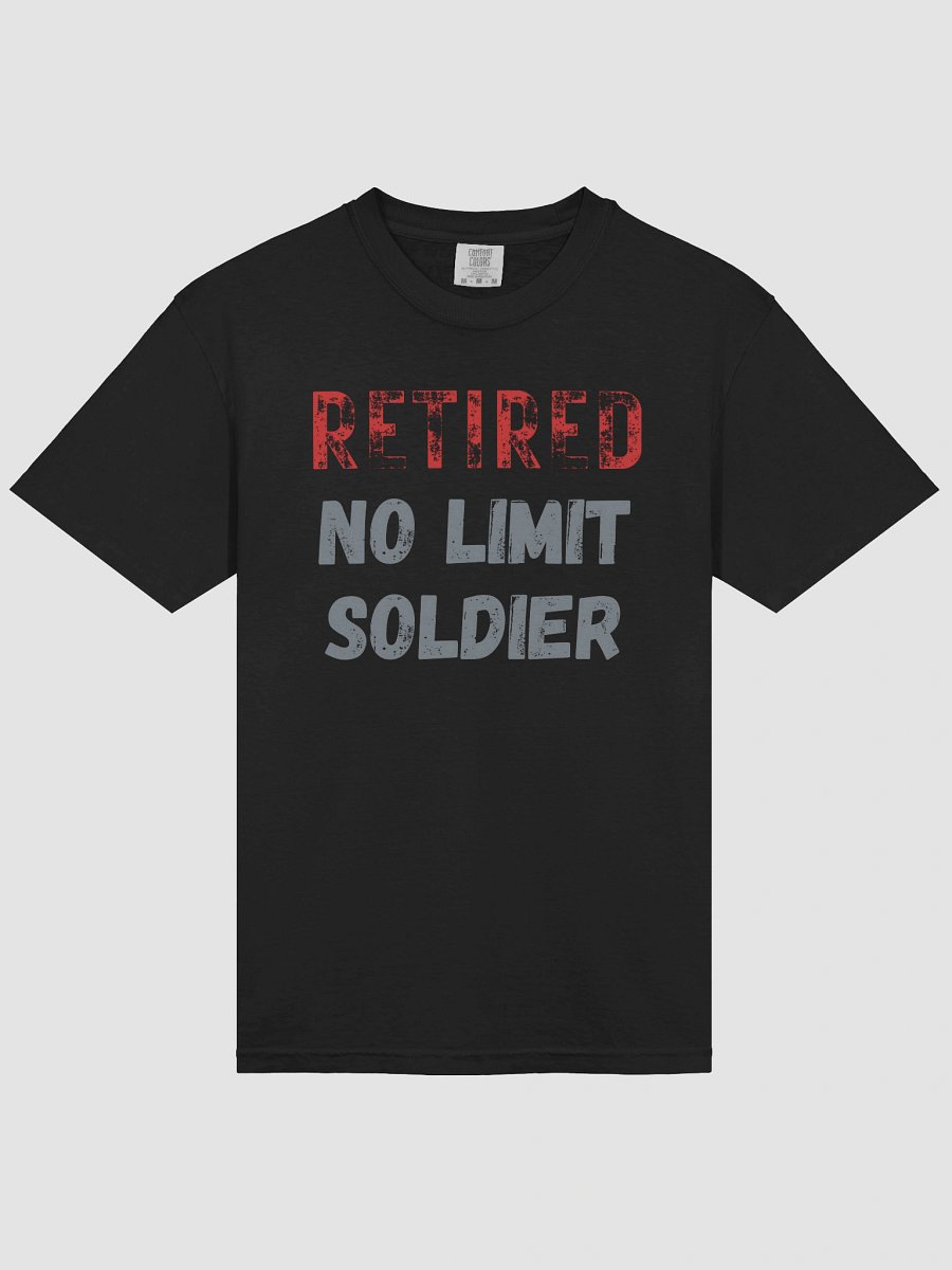 Retired No Limit Soldier Comfort Tee product image (3)