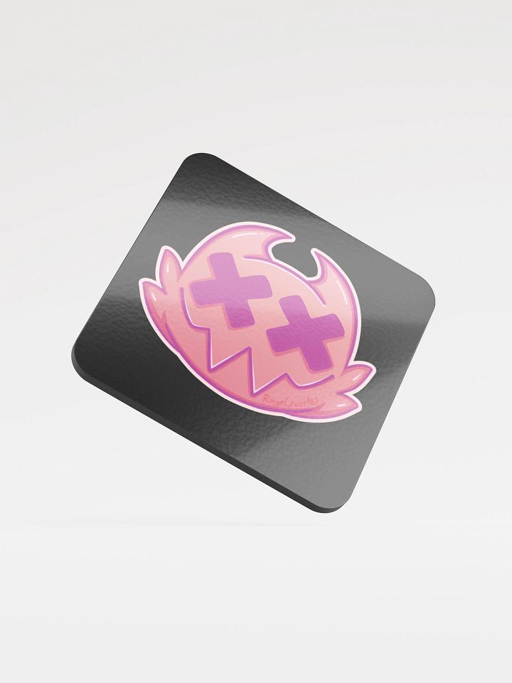 Rage Cat Cork Coaster product image (1)