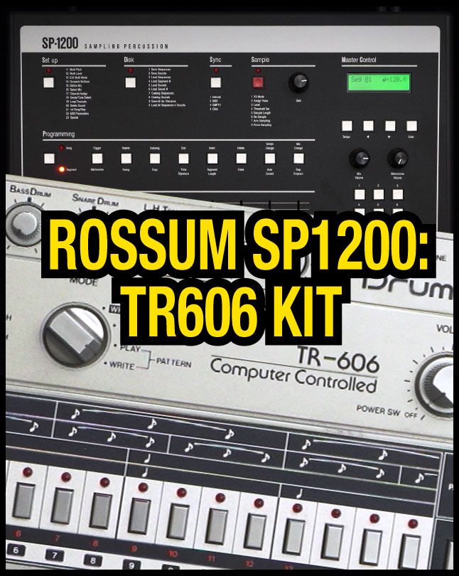 Rossum SP1200: TR606 Kit product image (1)