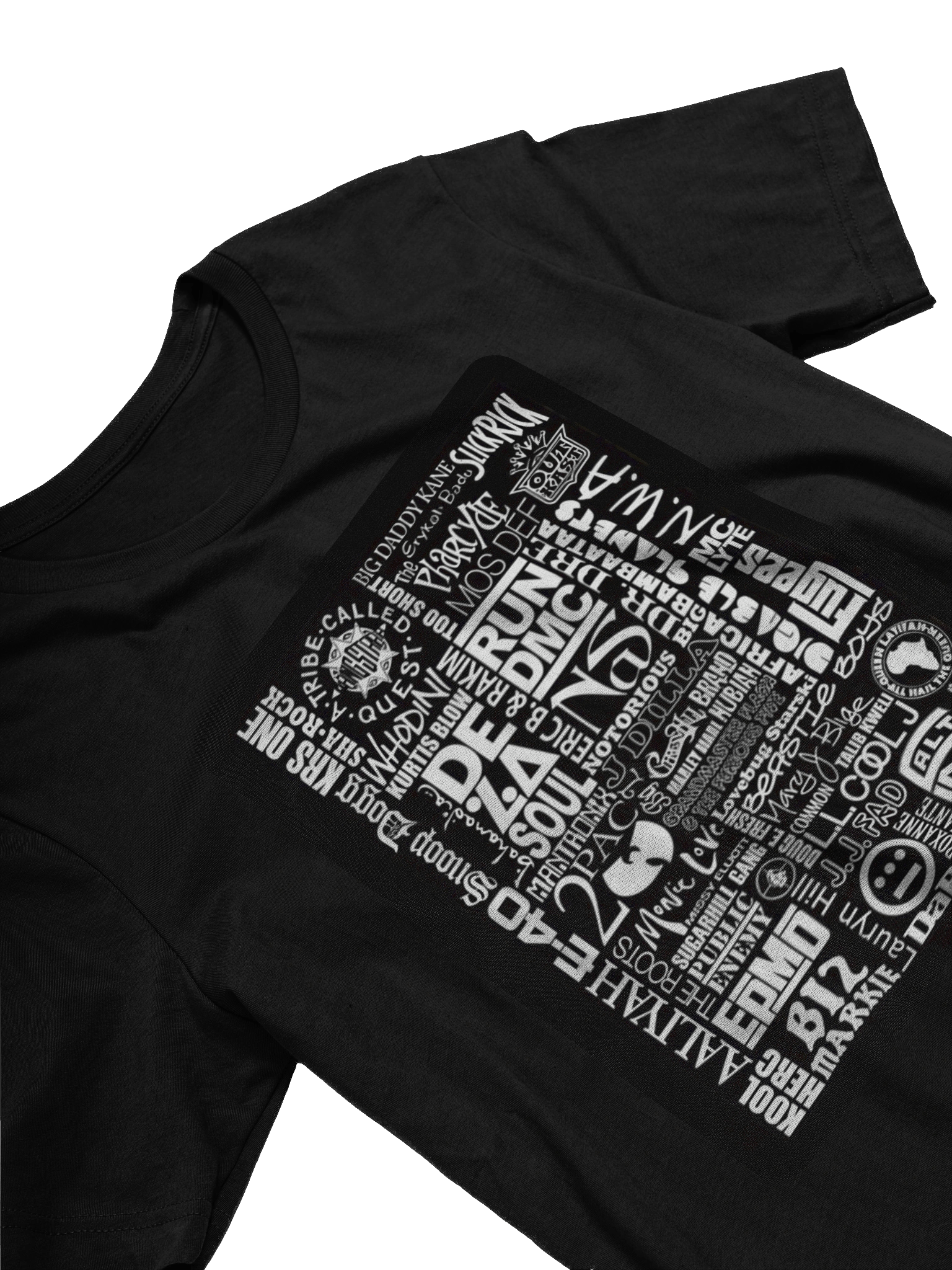 Hip-Hop Legends Collage T-Shirt product image (6)