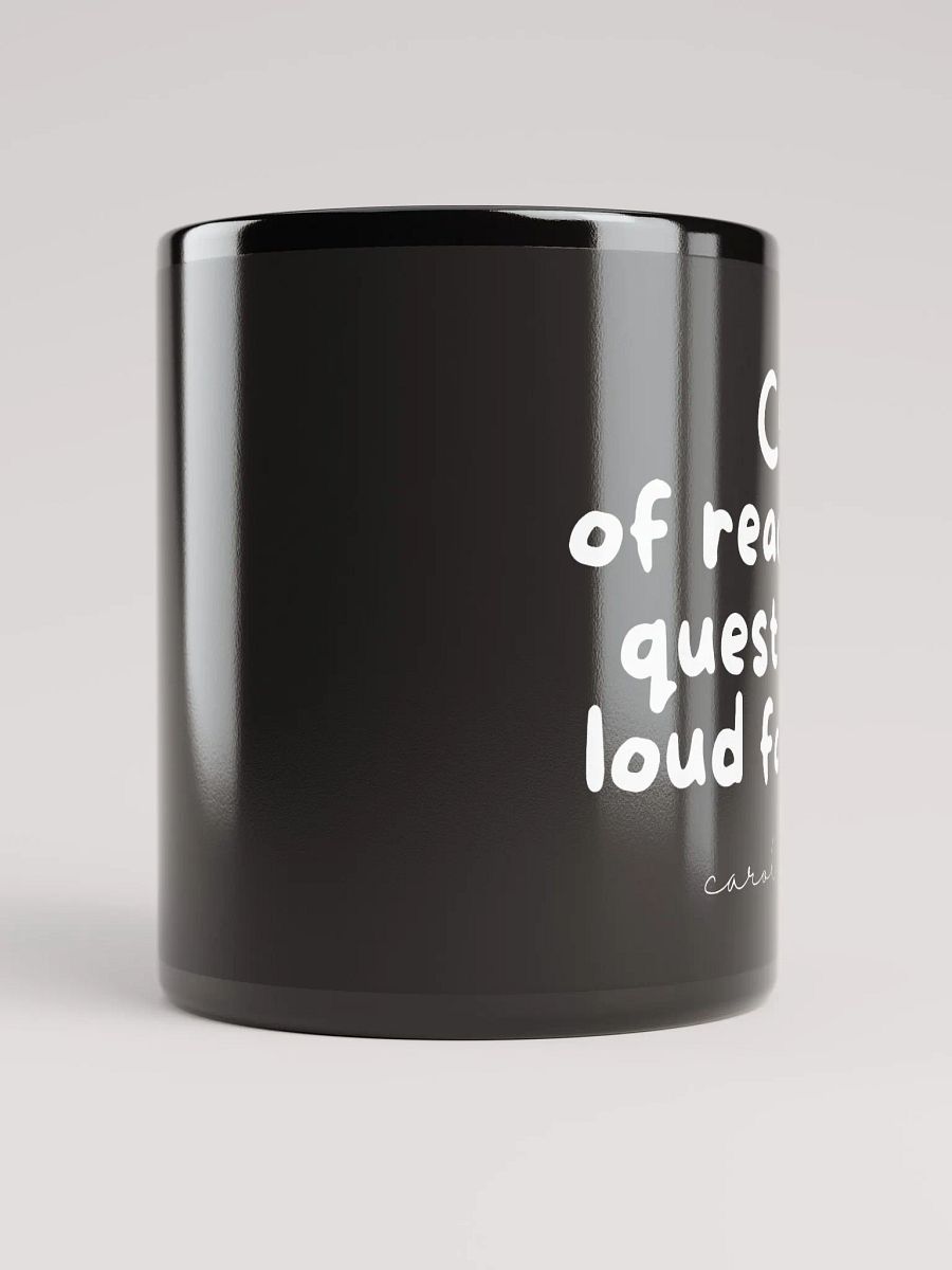 Reading The Question Aloud Mug - Black product image (10)