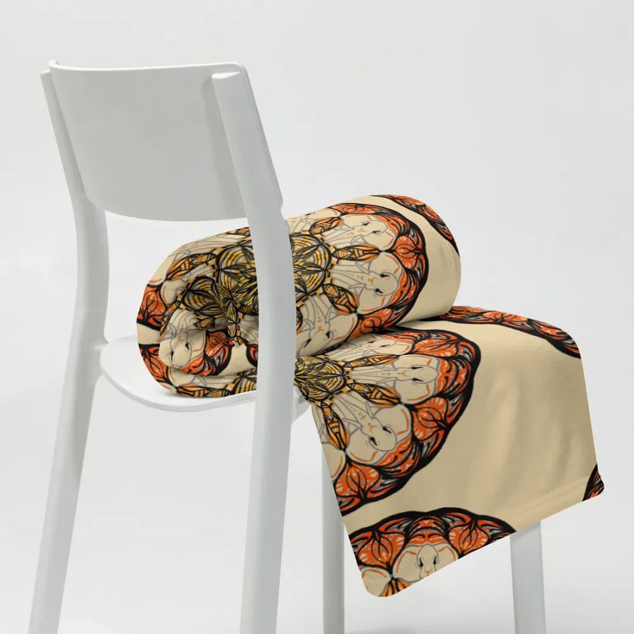 Mandala Elephants Throw Blanket product image (10)