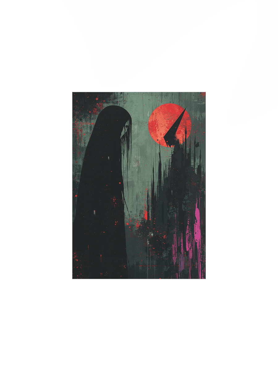 The Blood Moon Watcher Matte Poster product image (1)