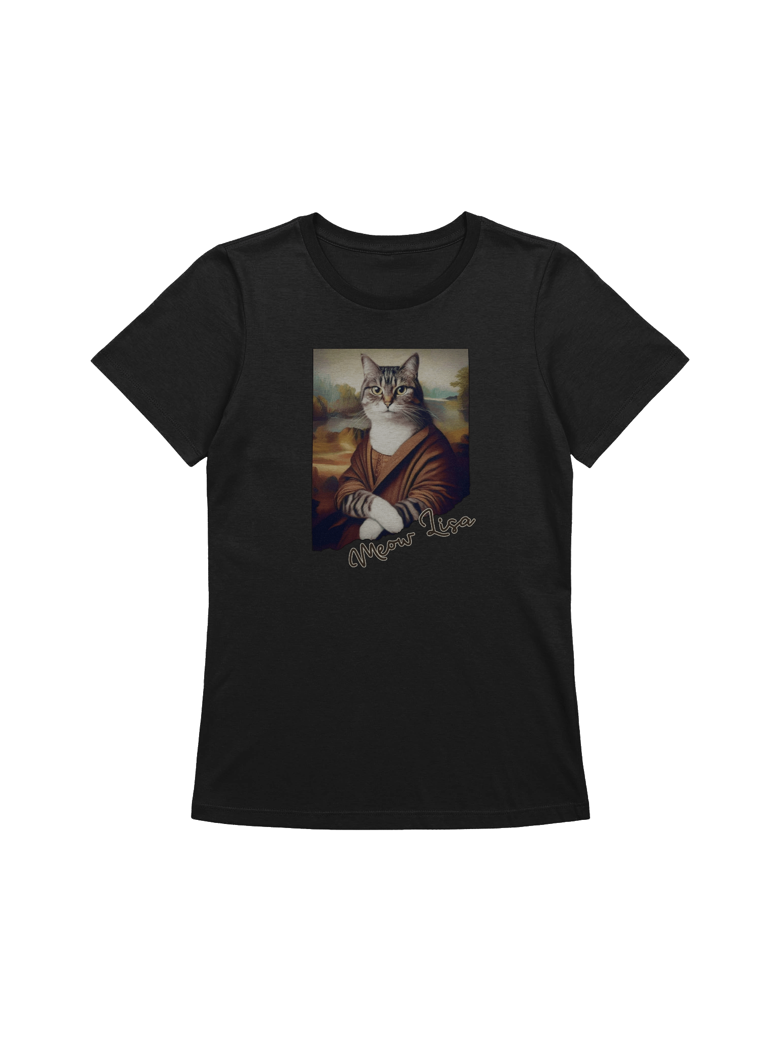 Meow Lisa Women's Relaxed-fit T-Shirt product image (1)