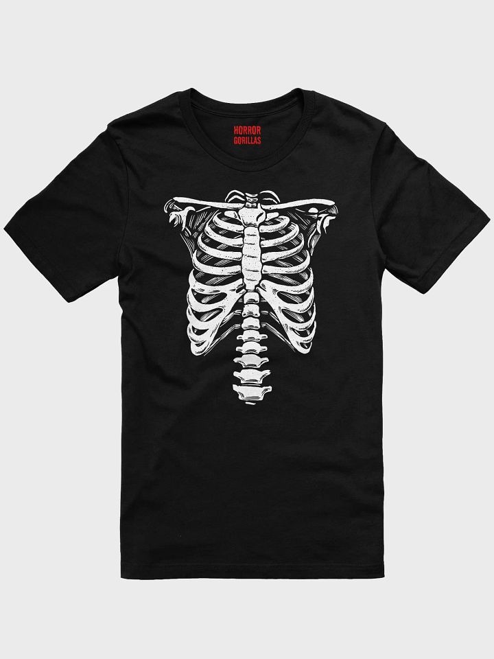 Skeleton Ribs Halloween Costume Funny T-Shirt product image (1)