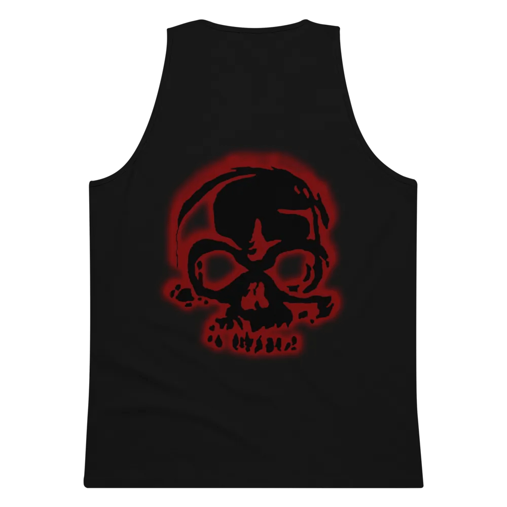 Skull design tank top product image (2)