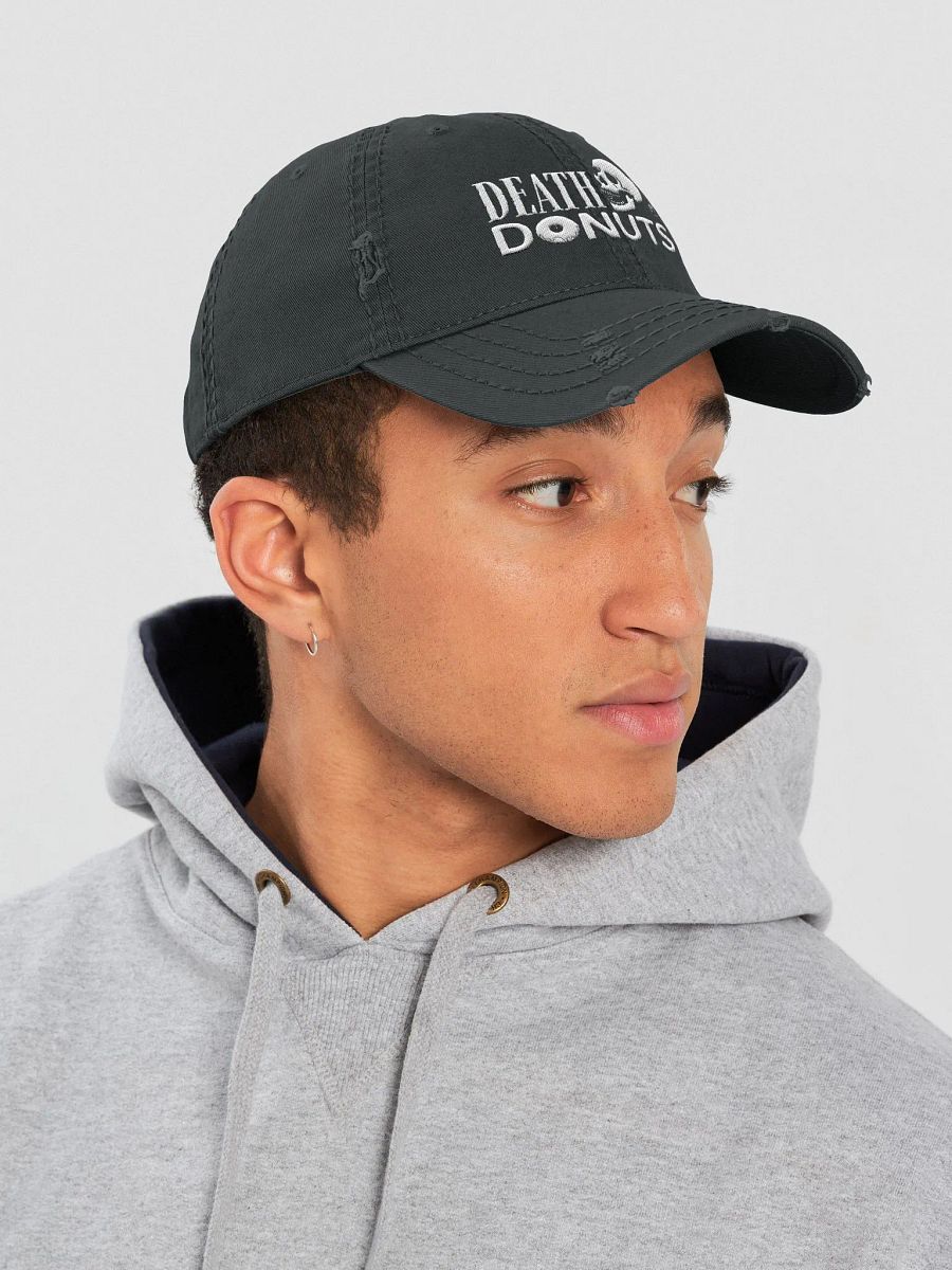 Death or Donuts Distressed Dad Hat product image (7)
