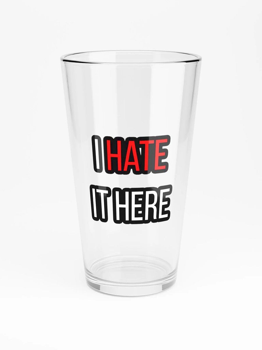 OGF Premium I Hate it Here Pint Glass product image (3)
