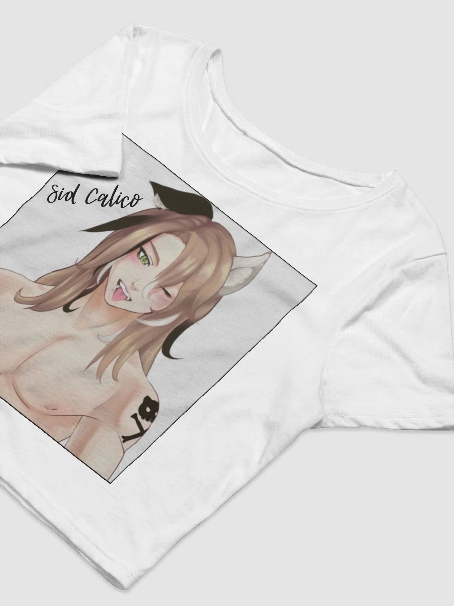 Sid Calico portrait with signature crop top product image (5)