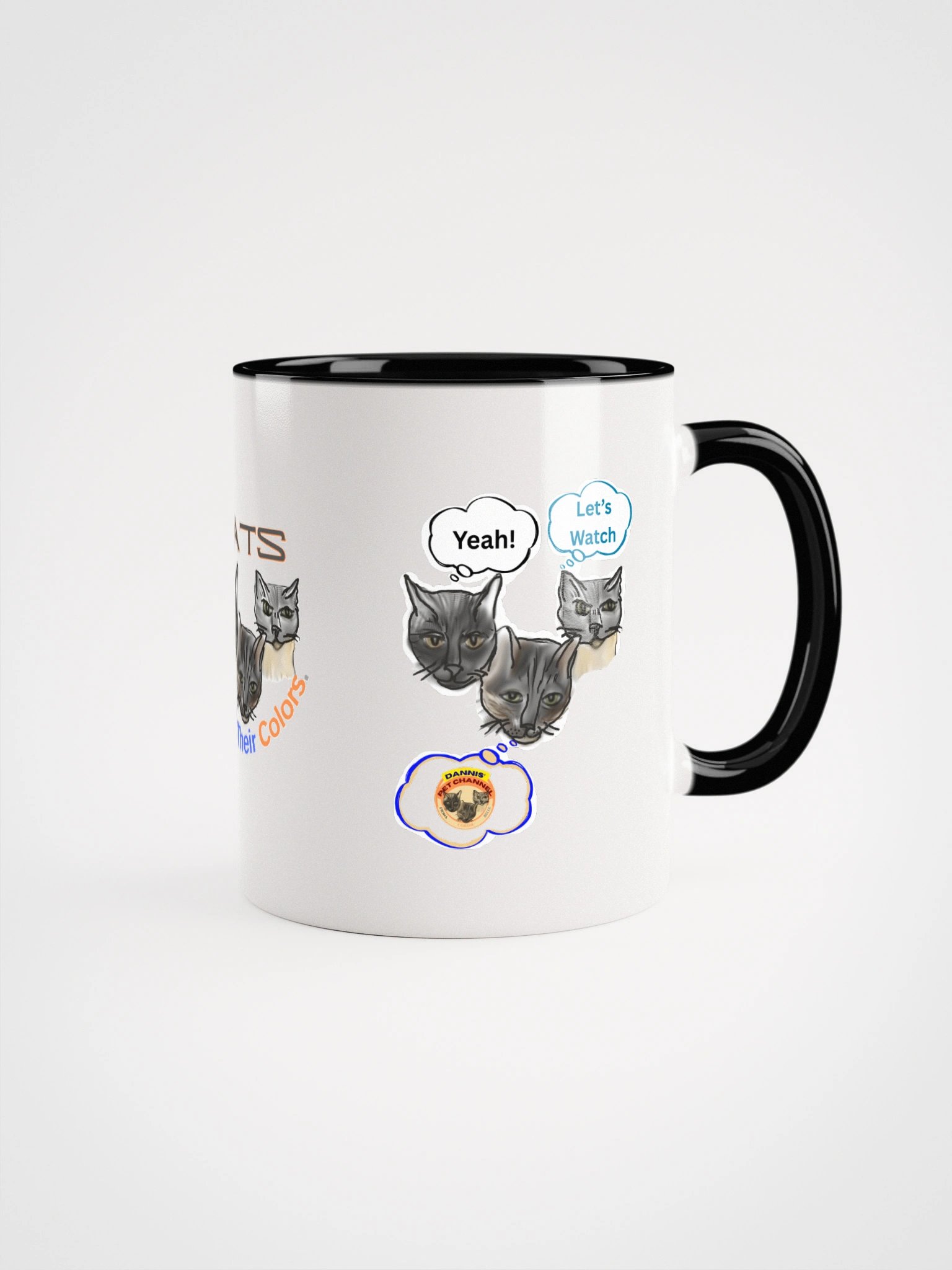 Dannis' Pet Channel Ceramic Color Mug product image (2)