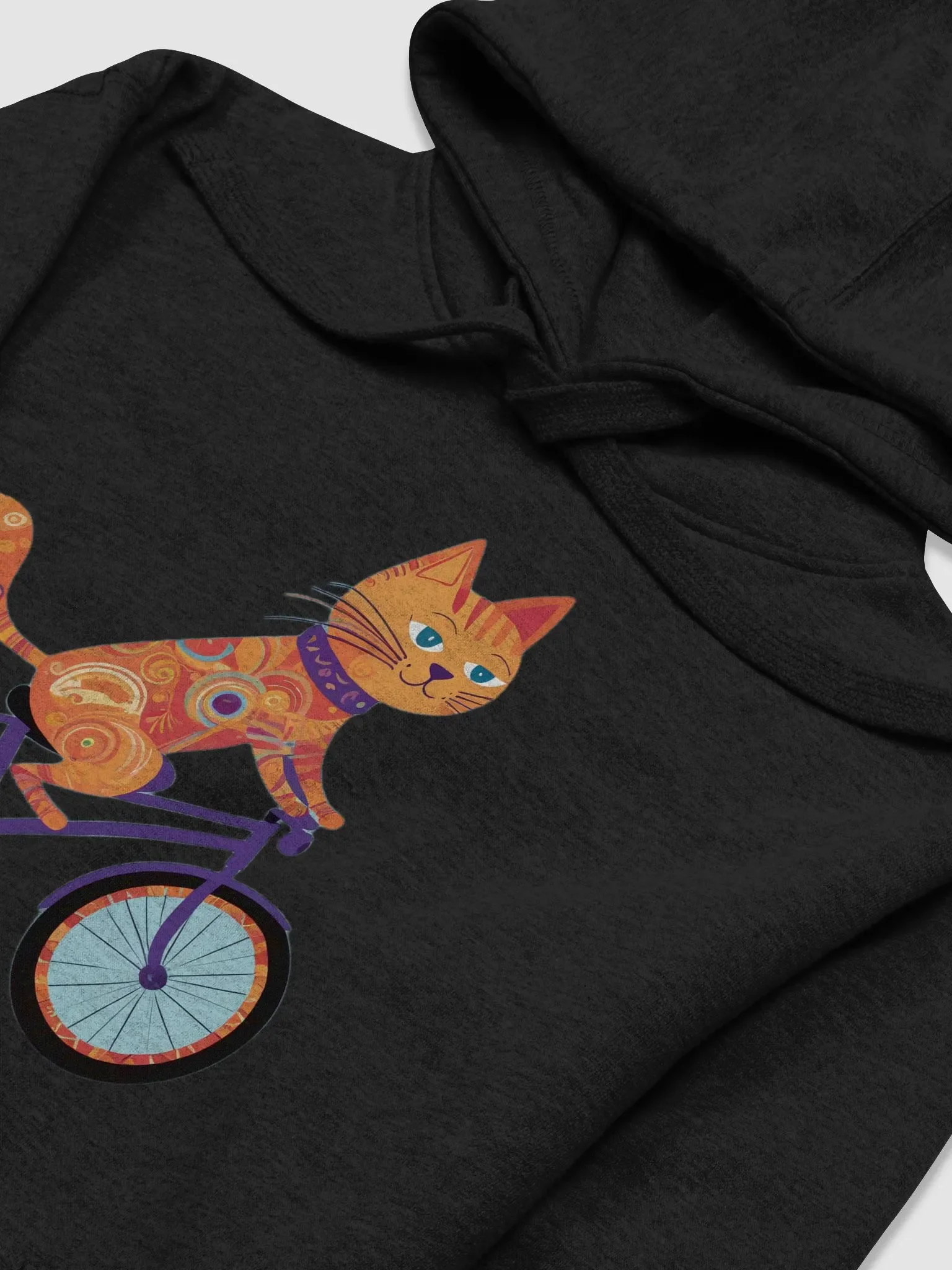 Abstract Cats Riding a bike product image (26)