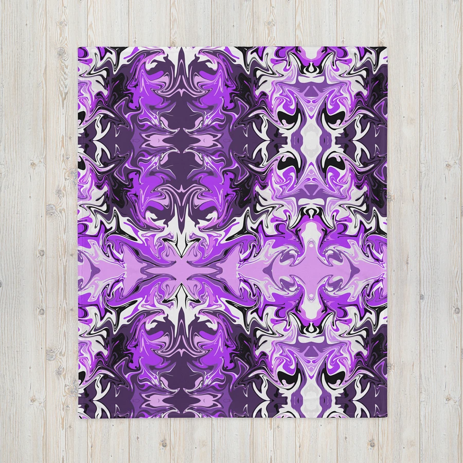 Purple Swirl Blanket product image (5)