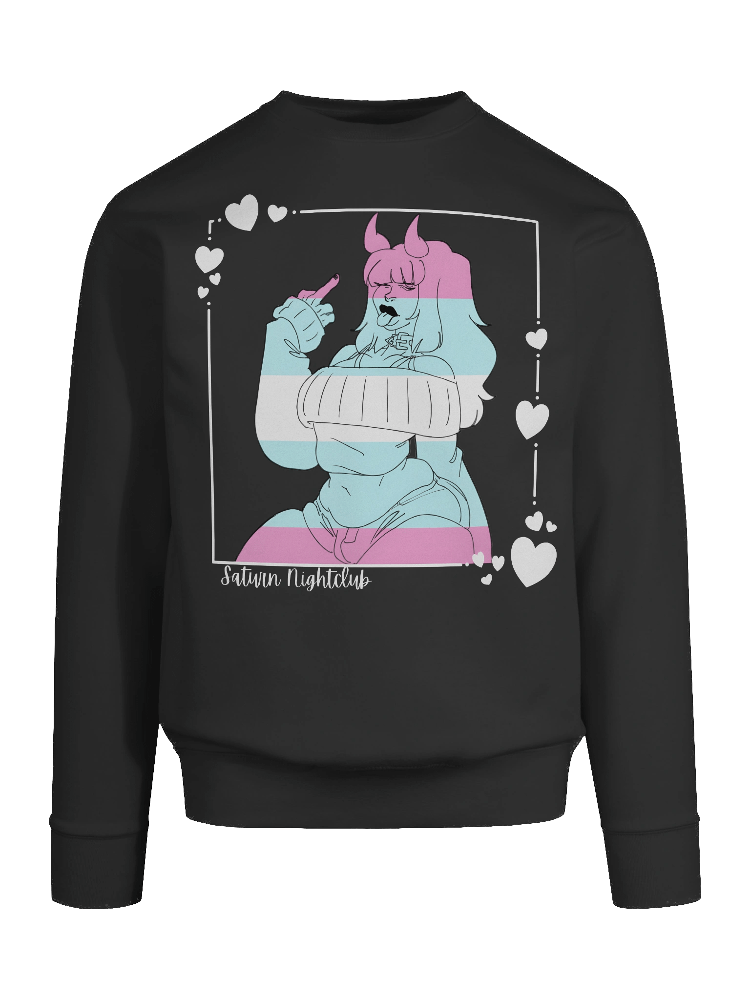 FUCK YOU! Eli's Transflag Sweatshirt product image (9)