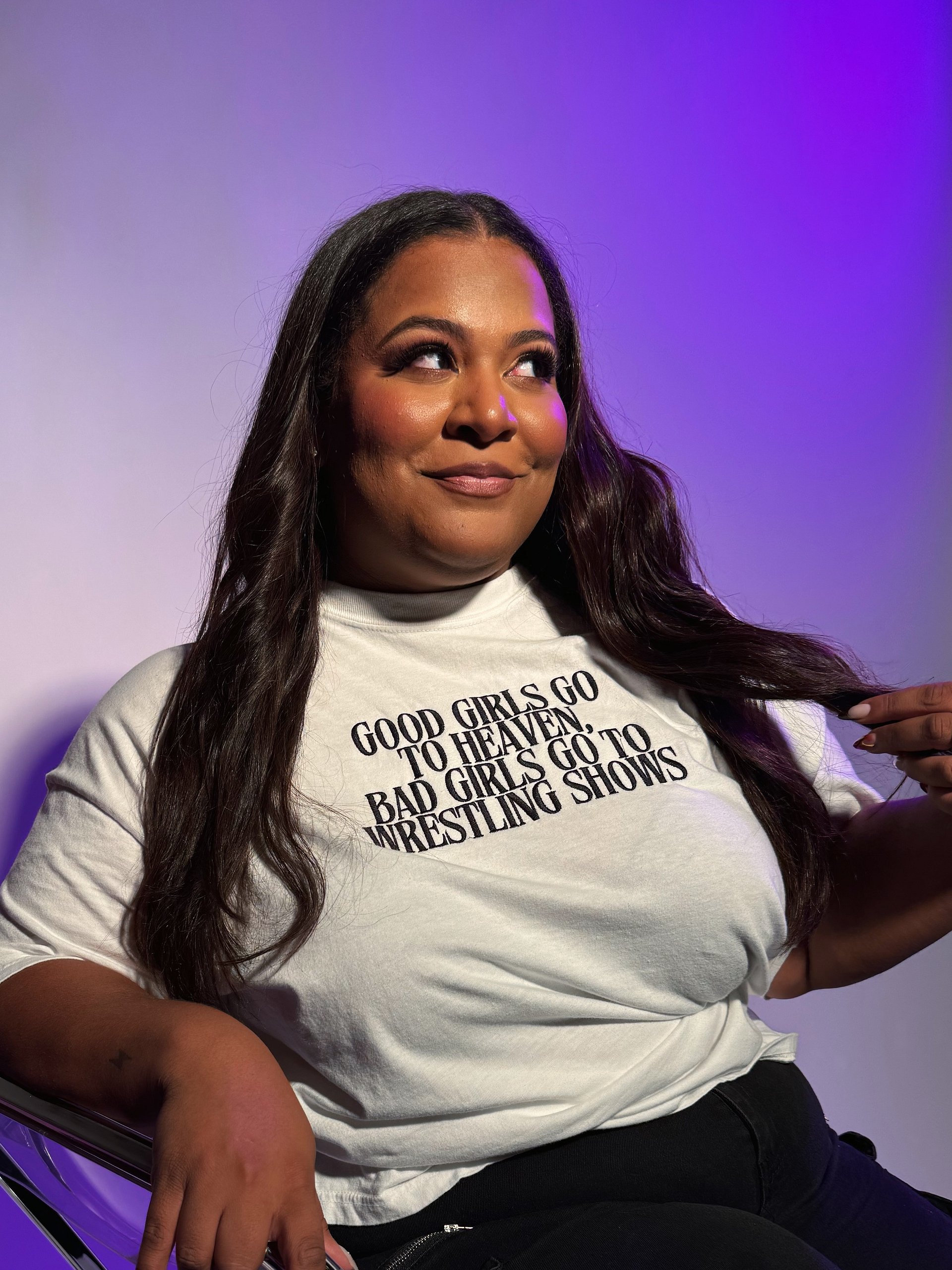 Bad Girls Wrestling Club Embroidered T-Shirt product image (4)